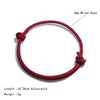 Handmade Adjustable Rope Bracelet Men 4mm Thin String Relationship Braclet Gift For Him Lucky Thread Brazalete Pulseira - Image 4