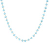 1pc Stainless Steel Necklace Multicolor Round Glass Beaded Chain Necklace For Women Party Club Collar Choker Necklace Jewelry - Image 9