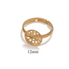 10pcs/lot Stainless Steel Ring Base Adjustable Tray Cabochon Settings Blank Bezel Rings Embryos for Jewelry Materials Making - Image 15