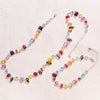 Rainbow Cubic Zirconia Necklace Bracelet or Earrings - Image 19