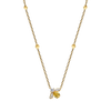Silver Four-Leaf Clover Butterfly Star Moon Heart Key Necklace For Women Jewelry Valentine's Day Gift - Image 24