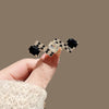 White and Black Crystal Brooches for Women Geometric CZ Zircon Rhinestone Lapel Pins Corsage Clothing Accessories - Image 2