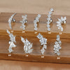 1PC 316L Stainless Steel Geometry Stud Earrings For Women Star Moon Lobe Daith Helix Cartilage Earring Piercing Jewelry - Image 4