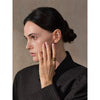 6789# Stainless Steel Metal Double Layer Geometric Cast Ring Texture Daily Jewelry - Image 3