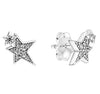 Classic silver sparkling star charm bracelet ring earring Valentine's Day romantic gift to lover - Image 3