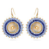 Badu Colorful Round Beaded Drop Earrings For Women Handmade Bohemia Beads Crystal Big Earrings Jewelry Gifts - Image 16