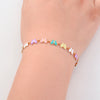 1Pcs Stainless Steel For Women Bohemia Colorful Enamel Daisy Star Butterfly Flower Minimalist Bracelets Necklace Jewelry Gift - Image 2