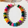 Chunky Resin Bead Necklace in Bright Colors Bohemian Style - Image 23