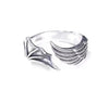 Retro Angel Wings Ring For Women Silver Color Punk Gothic Adjustable Open Ring Jewelry Unisex Accessories Gifts - Image 7