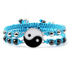 Two-Piece Braided Bracelet Set with Yin-Yang Motif - Image 10