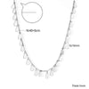 Round Cubic Zircon Charms Long Necklace Woman Choker Stars Moon Elegant Chain No Fade Fariy Jewelry - Image 10