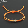 Colorful Woven Rope String Bracelet Boho Cross Charm Bracelets for Women Girls Handmade Jewelry Lucky Gift - Image 24