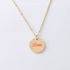10Pcs 20mm 25mm Stainless Steel Mirror Polish Necklace Pvd Plating Round Disc Pendant Neckalce For Women's Jewelry - Image 14