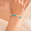 Shell and Starfish Charm Bracelet with Adjustable Rope Detail - Image 36