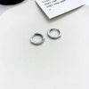 Silver Earrings Geometric square Round Earrings For Women Gift Earings Jewelry Gift - Image 8