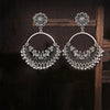 Retro Ethnic Silver Color Turkish Jhumka Earrings For Women Pearl Tassel Classic Carved Indian Earrings Jewelry - Image 20