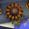 Zinc Alloy Brooch Pin with Decorative Stone Details in Multiple Styles - Image 7