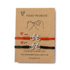 Noter Matching Couple Bracelet 2Pcs Stainless Steel Bicycle Handmade Braided Cord Charm Braslet Gift For Lovers Jewelry - Image 10