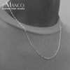 Men's Necklace 2MM Stainless Steel Paperclip Chain Gold-plated Punk Accessories Birthday Gift - Image 1