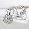 Women's Dangle Earrings Silver Color/Gold Color Cubic Zirconia Earrings Temperament Ear Accessories Jewelry - Image 3