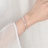 Silver 4MM Bangle Bracelets For Women Quality Jewelry Jewellery - Image 3