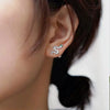 Silver Flash Diamond Small Snake Earrings Men And Women Personality Unique Earrings Party Jewelry - Image 6