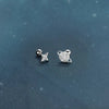 Korean Silver Needle Tragus Piercing Helix Studs Earrings for Women 2Pcs Butterfly Heart Ear Piercing Body Jewelry - Image 35