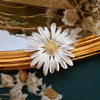 Simple Daisies and Tibetan Cosmos Flowers Brooch for Women Enamel Metal Jewelry Banquet Party Clothing Coat Pin Girl Gift - Image 2
