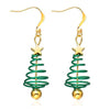 Christmas Tree Drop Earrings Small Bell Snowflake Earings for Women Cute Bowknot Dangle Earring Year Gift - Image 13