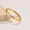 Simple Tungsten Carbide Ring for Women, 2mm/4mm/6mm Stackable Plain Wedding Band - Image 4