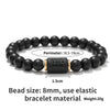 Zodiac Bracelets For Women Men Matte Black Agate Beads Wristbands Couple Gifts Jewelry Beaded Bracelets - Image 5