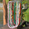 1pc 6mm Stone Necklace Bohemian Colorful Handmade Round Beaded Women Chokers Summer Vacation Beach Surf Jewelry - Image 2