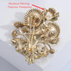 Enamel Hydrangea Brooches for Women Unisex Pearl Flower Pin Plant Lapel Pins Office Party Friend Gifts Jewelry Accessories - Image 37