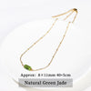 JD Handmade Boho Necklace Amethyst Faceted Bead Pendant Necklace For Women Classic Stainless Steel Couple Gifts - Image 11