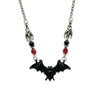 Punk Crystal Bead Chain Gothic Necklace for Woman Animal Horror Black Bat Punk Jewelry Gift Witch Choker Halloween Gift - Image 3