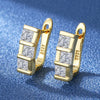 Silver Woman Jewelry Blue Pink White Purple Crystal Zircon Selling Earrings - Image 3