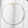 Faceted Glass Crystal Bead Choker Necklace - Image 11
