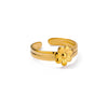 Stainless Steel Exaggerated Big Flower Rings For Women Gold Color Sunflower Finger Ring Female Aesthetic Jewelry Gift - Image 24
