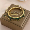 Five-Piece Resin Bead Bracelet Set with Round Charms and Elastic Bands - Image 61