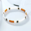 Tile Bead Stretch Bracelet in Multiple Color Patterns - Image 26