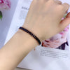 Black Crystal Tennis Bracelets for Women Men Iced Out Cubic Zirconia Adjustable Bracelet On Hand Hippie Jewelry - Image 5