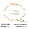 Stainless Steel Flat Snake-Chain Necklace in Multiple Styles - Image 7