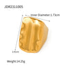 Sculptural Adjustable Ring in Multiple Gold-Tone Designs - Image 9
