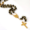 Stainless Steel Long Necklace Virgin Mary Cross Pendant with 35cm+15cm Extender Bead Chain Jewelry - Image 2
