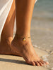 Boho Colorful Beads Shell Conch Pendant Ankle Bracelet Stainless Steel Foot Anklet for Women Jewelry Summer - Image 2