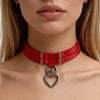 Women Colorful Tie Neck Ring Large Circle Heart Geometric Shape Accessory Belt Sweet Cool Style Iron Material for All Ages - Image 6