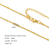 Stainless Steel Chain Necklace in Paperclip Box or Twisted Link Styles - Image 20