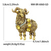 Classic Rhinestone Sheep Brooches for Women Unisex Zodiac Animal Pins Casual Party Jewelry Accessories Gifts - Image 4