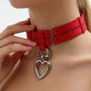 Women Colorful Tie Neck Ring Large Circle Heart Geometric Shape Accessory Belt Sweet Cool Style Iron Material for All Ages - Image 4