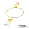 Stainless Steel Anklet Foot Bracelet Gold Color Lotus Flower Chain Anklets for Women Bracelet on the leg Jewelry Gifts - Image 15